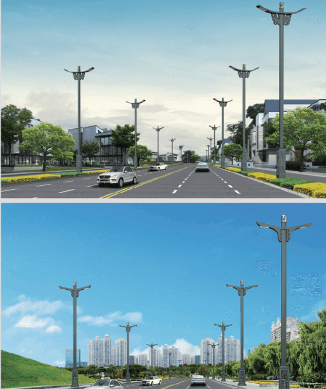 DL-LED-008/DL-LED-009 고전력 LED 가로등