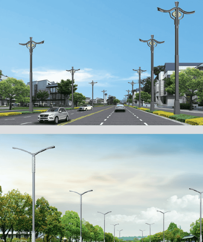 DL-LED-014/DL-LED-015 고전력 LED 가로등