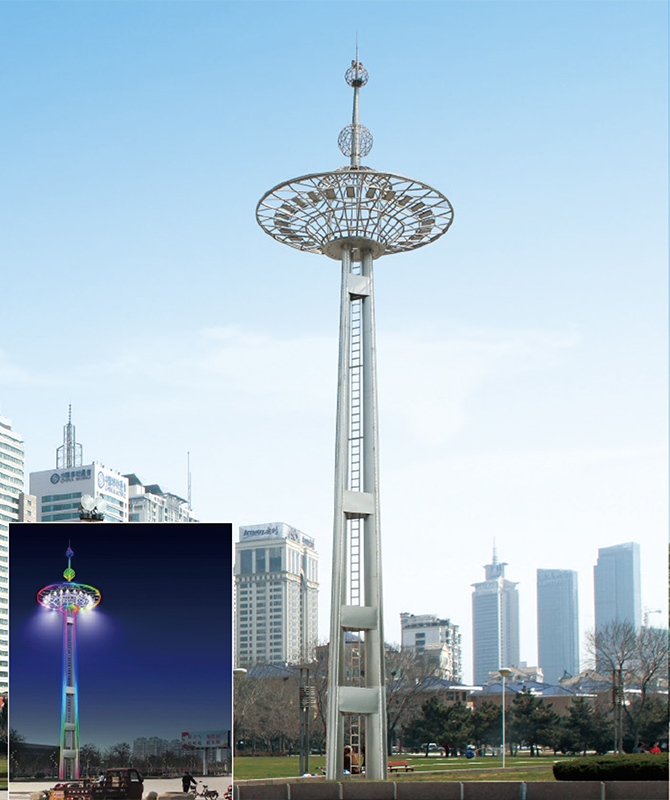 LD-GG-0005 높은 극 가로등 램프